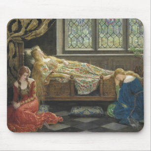 スリープ美しい(John Collier) マウスパッド