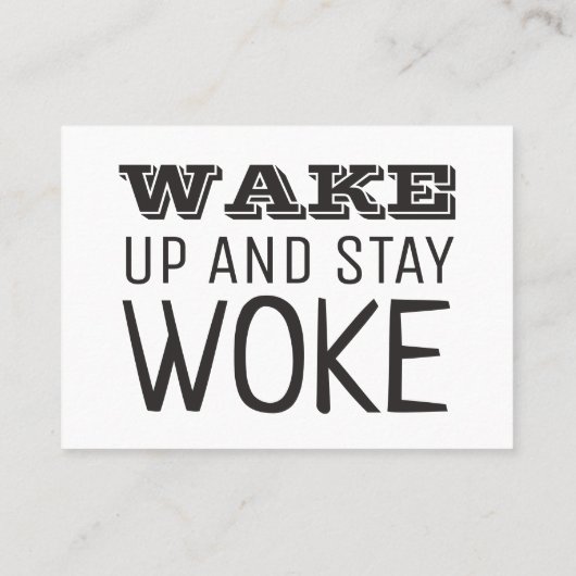 スリープ解除、キャンペーンミーティングポイント招待状 名刺 (裏面)