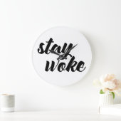 スリープ解除 ラージ壁時計 (ホーム)