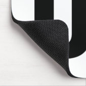 スリープ解除（黒） マウスパッド (コーナー)