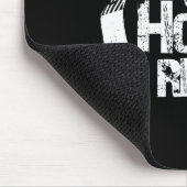 スリープ食べアイスホッケーリピートヴィンテージギフト マウスパッド (コーナー)