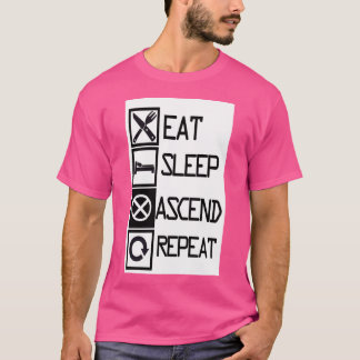 スリープ食べアセンドリピート Tシャツ