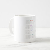 スリープ食べアニメリピートマンガ恋人ガール コーヒーマグカップ (正面左)