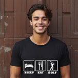 スリープ食べアンドゴルフおもしろいゴルファー Tシャツ<br><div class="desc">睡眠と食べゴルフおもしろいゴルファーのTシャツ – 今、私たちはゴルフ愛好家のための完璧な贈り物を見つけることが少しトリッキーである可能性があることを認識している。このTシャツは特にゴルフ笑わされるファン向けにデザインされたものだ。アクショ食べン中の、睡眠、および食べゴルファーのための道路標識のシンボルを備えた睡眠ゴルフTシャツ。ゴルフ場でのゲームを改善し、このおもしろい、目を引くシャツで。また、情熱的なゴルフフォロワーやプレーヤーである人のための本当に素晴らしいギフトアイディア。</div>