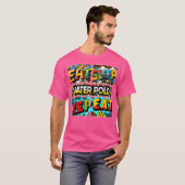 スリープ食べウォーターポロリピート Tシャツ (正面フル)