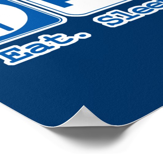 スリープ食べコード(html) ポスター (角)