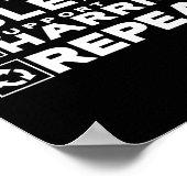 スリープ食べサポートHarris Repeat Kamala Harris 2024 ポスター (角)