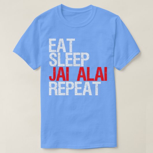 スリープ食べジャイアライRepeat Gift Tシャツ (デザイン正面)