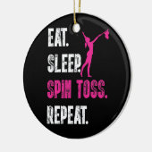 スリープ食べスピントスリピートフラグカラーガード セラミックオーナメント (左)