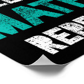 スリープ食べス算数リピート算数おもしろい先生ギフト ポスター (角)