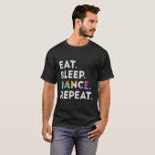 スリープ食べダンスリピーター2 Tシャツ (正面フル)
