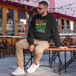 スリープ食べダートリピート – Dartファン パーカ