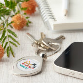 スリープ食べトレーニングの繰り返し キーホルダー (側面)