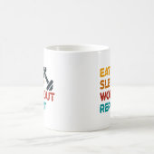 スリープ食べトレーニングの繰り返し コーヒーマグカップ (中央)