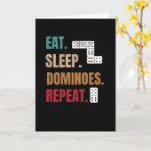 スリープ食べドミノリピート | ドミ遊ノ愛好家 カード (黄色い花)