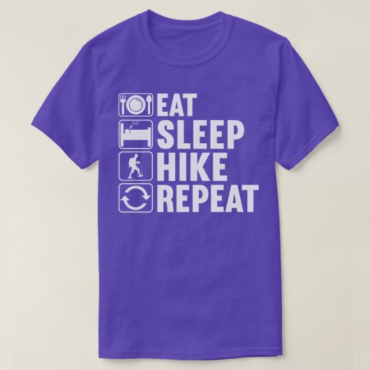 スリープ食べハイクリエーター1 Tシャツ (デザイン正面)