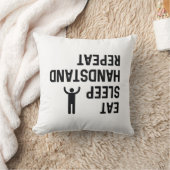 スリープ食べハンドスタンドリピート クッション (ブランケット)