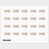 スリープ食べバックパック ラウンドシール (シート)