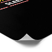 スリープ食べビルドの繰り返し建物 ポスター (角)