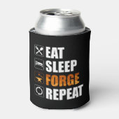 スリープ食べフォージリピートBlacksmith 缶クーラー (缶正面)