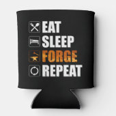 スリープ食べフォージリピートBlacksmith 缶クーラー (裏面)