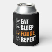 スリープ食べフォージリピートBlacksmith 缶クーラー (缶裏面)