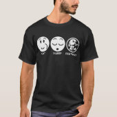 スリープ食べベートーベン Tシャツ (正面)