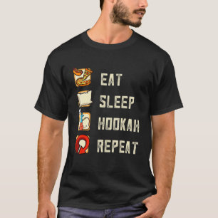 スリープ食べホカリピート長いパイプチューブホカ Tシャツ