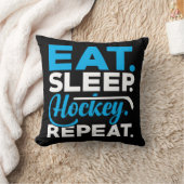スリープ食べホッケーリピート クッション (ブランケット)