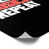 スリープ食べミュージカルの繰り返し ポスター (角)