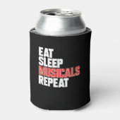 スリープ食べミュージカルリピートブロードウェイ俳優 缶クーラー (缶正面)