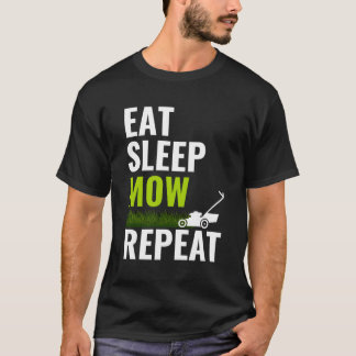 スリープ食べモーリピートシャツランドスキャッパーグラスカッター Tシャツ