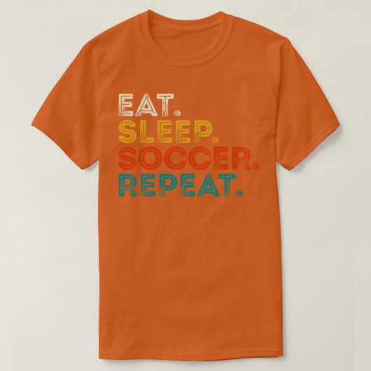スリープ食べリピート Tシャツ (デザイン正面)