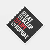 スリープ食べリフトリピートナプキンス スタンダードランチョンナプキン (角)