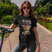 スリープ食べレトロゲームリピート – ヴィンテージビデオゲーム Tシャツ