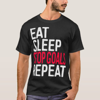 スリープ食べングのゴールがトライブレンドTシャツを繰り返す Tシャツ