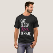 スリープ食べ応援リピートチアリーティング Tシャツ (正面フル)