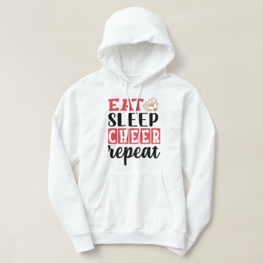 スリープ食べ応援リピートTシャツ_089 パーカ (デザイン正面)