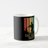 スリープ食べ狩り動物ストーカーライフスタイルグランターH コーヒーマグカップ (正面右)