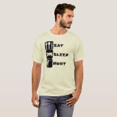 スリープ食べ狩り Tシャツ (正面フル)