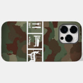 スリープ食べ狩りiPhoneディアスタグバック Case-Mate iPhoneケース (裏面 (横))