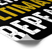 スリープ食べ究極のフリスビースポーツリピート ポスター (角)