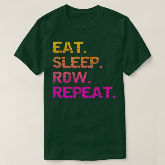 スリープ食べ行の繰り返し23 Tシャツ (デザイン正面)