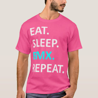 スリープ食べBMXリピート Tシャツ