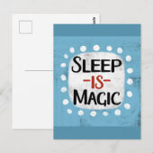 スリープ魔法はがき ポストカード (正面/裏面)