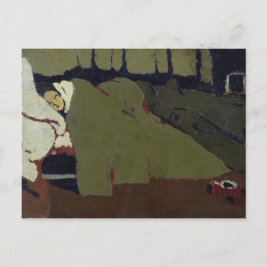 スリープ、1891年頃 ポストカード (正面)