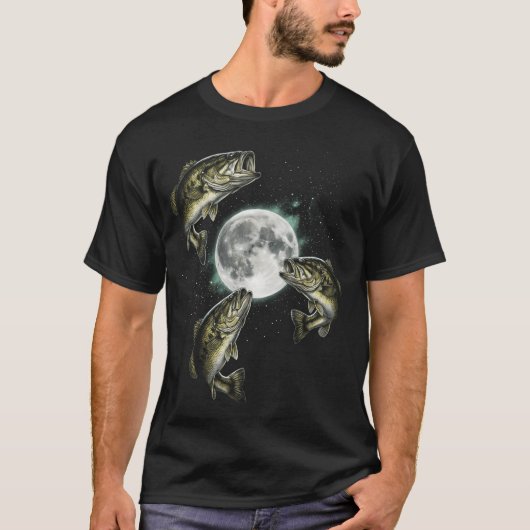 スリーベースムーンフィッシュ Tシャツ (正面)
