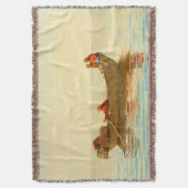 スリーボーイズaドリーとロブスターポットウィンスローホーマー スローブランケット (正面縦)