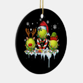 スリーボールサンタトナデテニスクリスマス セラミックオーナメント (右)