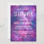 スリーポバウォーターカラー銀河系アンドスターズ 招待状 (正面)